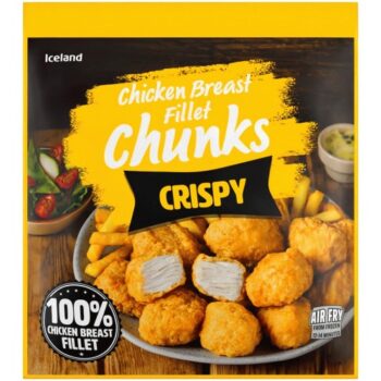 Iceland Crispy Chicken Breast Fillet Chunks (475g)