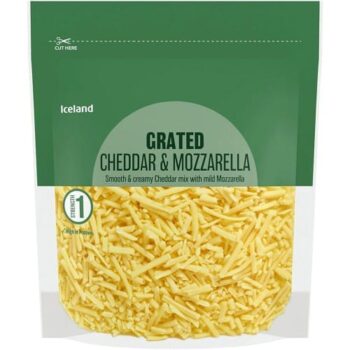 Iceland Grated Cheddar & Mozzarella (250g)