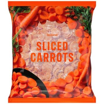 Iceland Sliced Carrots (1kg)