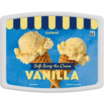 Iceland Soft Scoop Ice Cream Vanilla