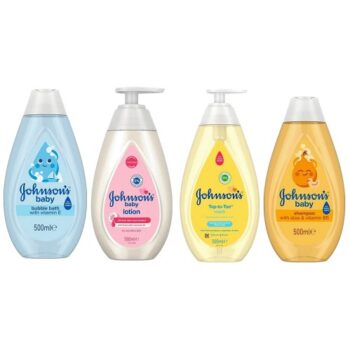 Johnson & Johnson Johnsons Baby Newborn Starter Bundle