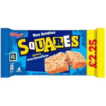 Kellogg's Squares Gooey Marshmallow Rice Krispies (4Pack) (28g)