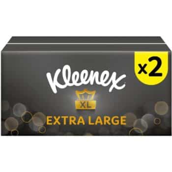 Kleenex XL Facial Tissues Twin Box 90 Sheets
