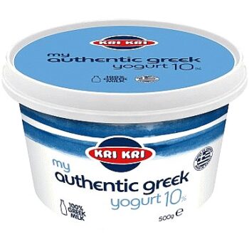 Kri Kri 10% Fat Authentic Greek Yogurt (500g)