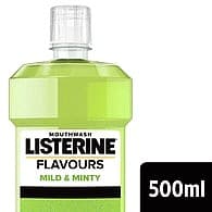 Listerine Mild & Minty Mouthwash (500ml)