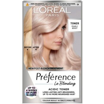 L'Oreal Paris Preference Le Blonding Acidic Toner Pearly Boost (232g)