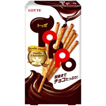 Lotte Toppo Double Flavour Vanilla Chocolate (40g)