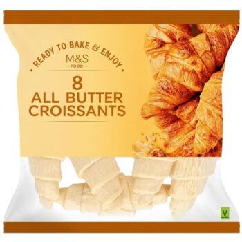 M&S 8 Ready to Bake Croissants Frozen (440g)