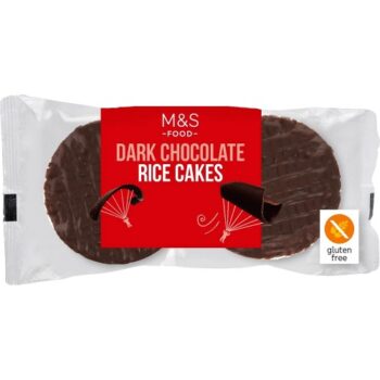 M&S Belgian Dark Chocolate Rice Cakes