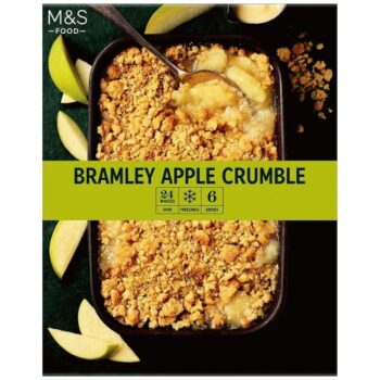 M&S Bramley Apple Crumble (745g)