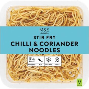 M&S Chilli & Coriander Noodles