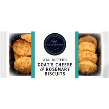 M&S Collection All Butter Goat's Cheese & Rosemary Biscuits (80g)