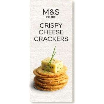 M&S Crispy Cheese Crackers