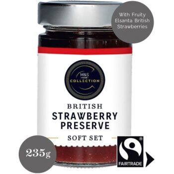 M&S Fair Trade British Strawberry Jam