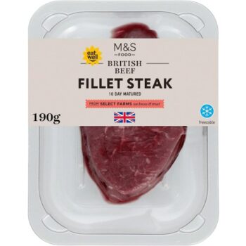 M&S Fillet Beef Steak (190g)