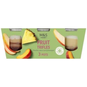 M&S Fruit Trifles (3 x 135g)