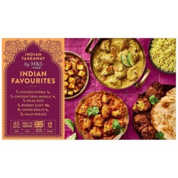 M&S Indian Favourites Takeaway Box (1.39kg)