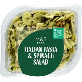 M&S Italian Pasta & Spinach Salad