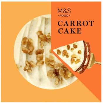 M&S Lightly Spiced Carrot Cake (410g)