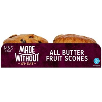 M&S Made Without All Butter Fruit Scones
