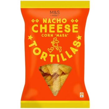 M&S Nacho Cheese Tortilla Chips (200g)