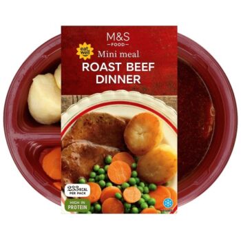 M&S Roast Beef Dinner Mini Meal