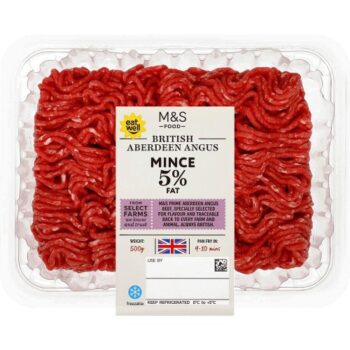 M&S Select Farms Aberdeen Angus Beef Mince 5% Fat