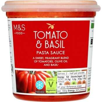 M&S Tomato & Basil Pasta Sauce