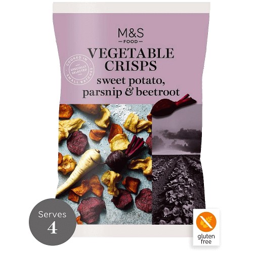M&S Vegetable Crisps