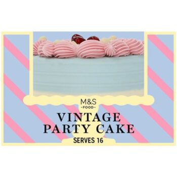 M&S Vintage Party Cake (1.22kg)