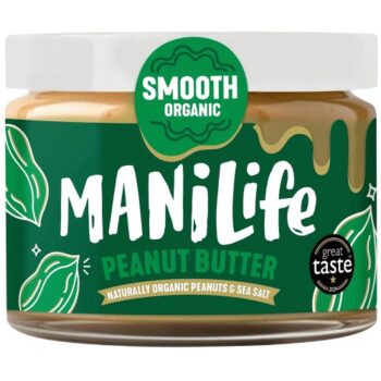 ManiLife Organic Smooth Peanut Butter (275g)