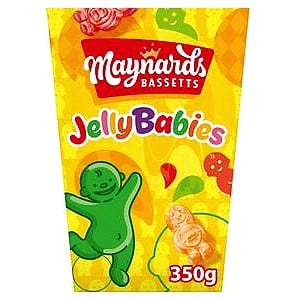 Maynards Bassetts Jelly Babies Sweets Carton (350g)