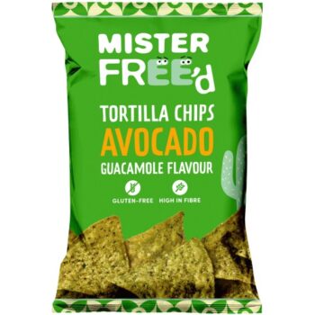 Mister Free'd Avocado Guacamole Flavour Tortilla Chips (135g)