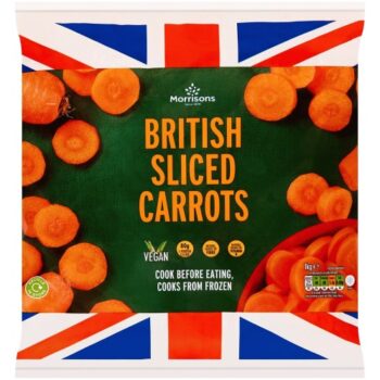 Morrisons British Slices Carrots