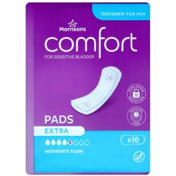 Morrisons Incontinence Comfort Pads Extra