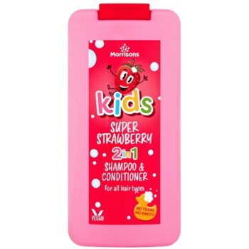 Morrisons Kids 2 In 1 Strawberry Shampoo & Conditioner