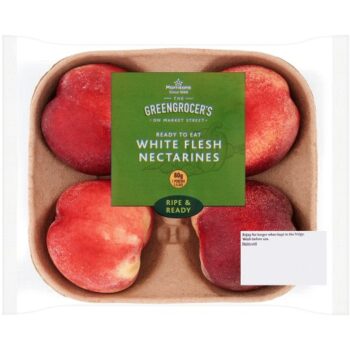 Morrisons Ready To Eat White Flesh Nectarines