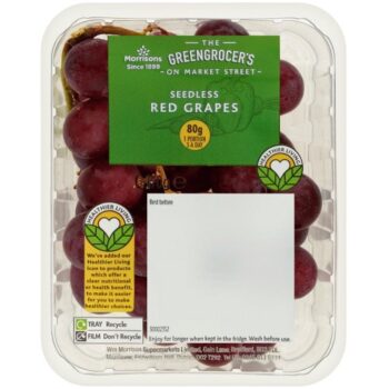 Morrisons Red Grapes