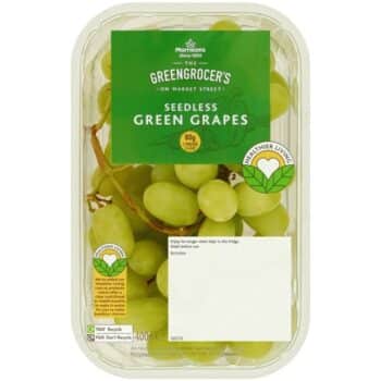Morrisons Seedless Green Grapes (400g)