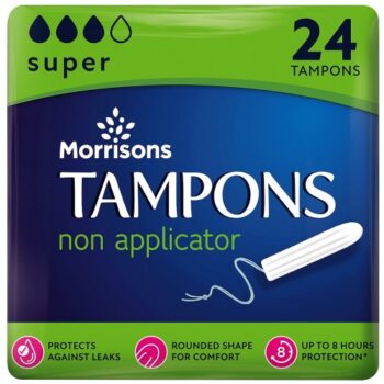 Morrisons Tampons Non-Applicator Super
