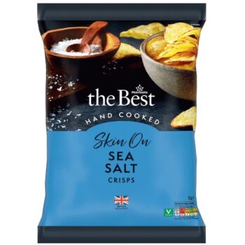 Morrisons The Best Hand Cooked Sea Salted Crisps (125g)