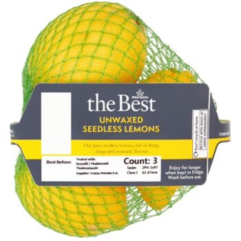 Morrisons The Best Seedless Unwaxed Lemons (3)