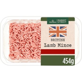 Morrisons The Butcher's on Market Street British Lamb Mince (454g)