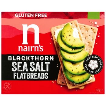 Nairn's Blackthorn Sea Salt Flatbreads (150g)