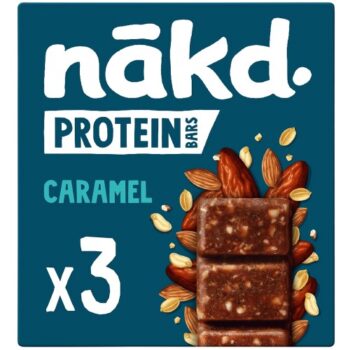 Nakd Protein Caramel Bars (3 x 45g)