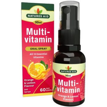 Natures Aid Multivitamin Oral Spray (Orange & Lemon Flavour) (30ml)
