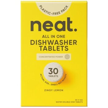 Neat All in One Dishwasher Tablets Lemon