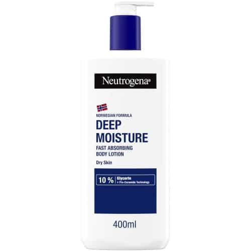 Neutrogena Norwegian Formula Deep Moisture Fast Absorbing Body Lotion Dry Skin (400ml)