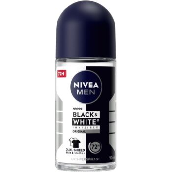 Nivea Men Black & White Original Anti-Perspirant Deodorant Roll-On 48 Hours Deo (50ml)