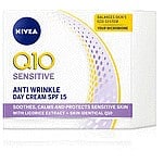 Nivea Q10 Power Anti-Wrinkle Day Cream SPF15 for Sensitive Skin (50ml)